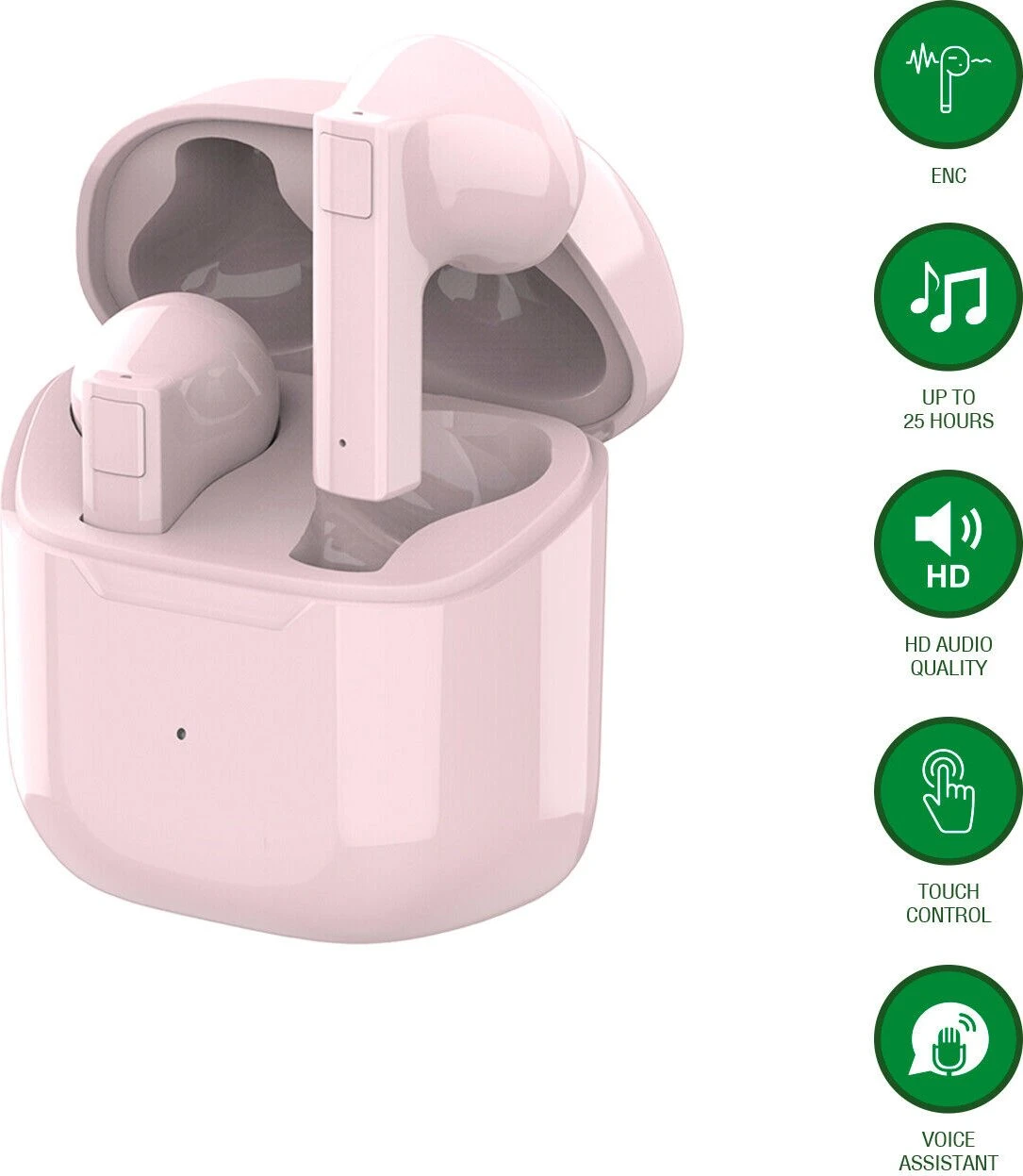 4smarts SkyBuds 2 rosa