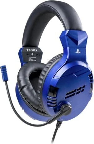 BigBen Stereo Gaming Headset V3 für PS4 blau