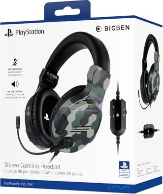 BigBen Stereo Gaming Headset V3 für PS4 Camo