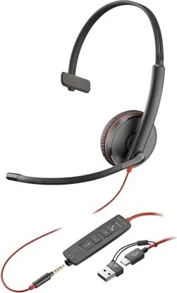 Poly Blackwire 3215 USB-C/A