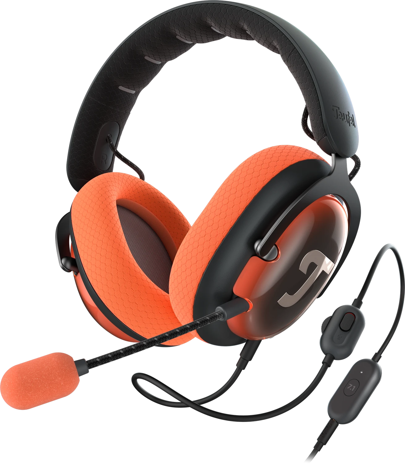 Teufel ZOLA Dark Gray / Coral Red