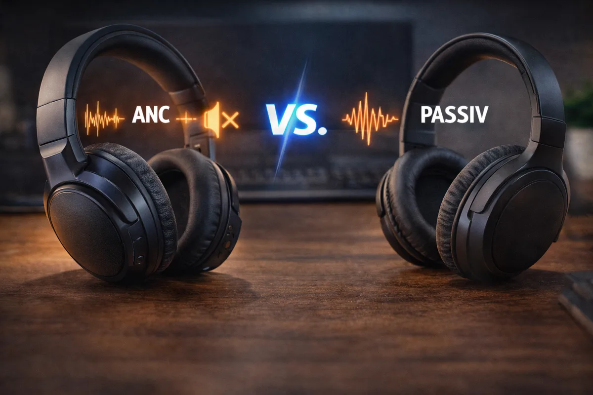 ANC vs. passive Geräuschdämmung: Lohnt sich aktives Noise Cancelling wirklich?